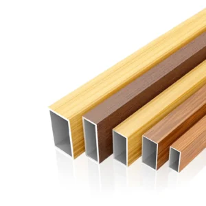 Wood Grain Aluminium Curtain Wall Extrusion Profiles - Aluminium Extrusion Profiles - 佛山市偌木家居有限公司