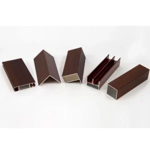 Wood Grain Aluminium Casement Window Extrusion Profile - Aluminium Extrusion Profiles - 佛山市偌木家居有限公司