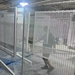 Partition Decor Aluminium Expanded Metal Mesh Panel - Aluminium Extrusion Solid Panels - 佛山市偌木家居有限公司