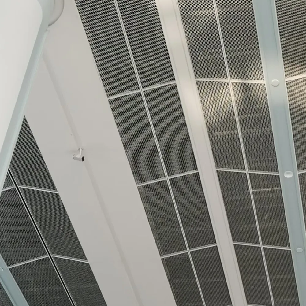 Splice Installation Aluminium Expanded Mesh Panel - Aluminium Extrusion Solid Panels - 佛山市偌木家居有限公司