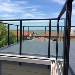 Modern Frameless Aluminium Glass Handrail - Aluminium Extrusion Handrail Profiles - 佛山市偌木家居有限公司