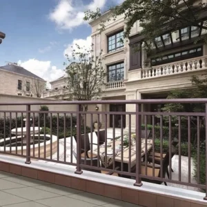 Villa Outdoor Aluminium Baluster Handrail - Aluminium Extrusion Handrail Profiles - 佛山市偌木家居有限公司