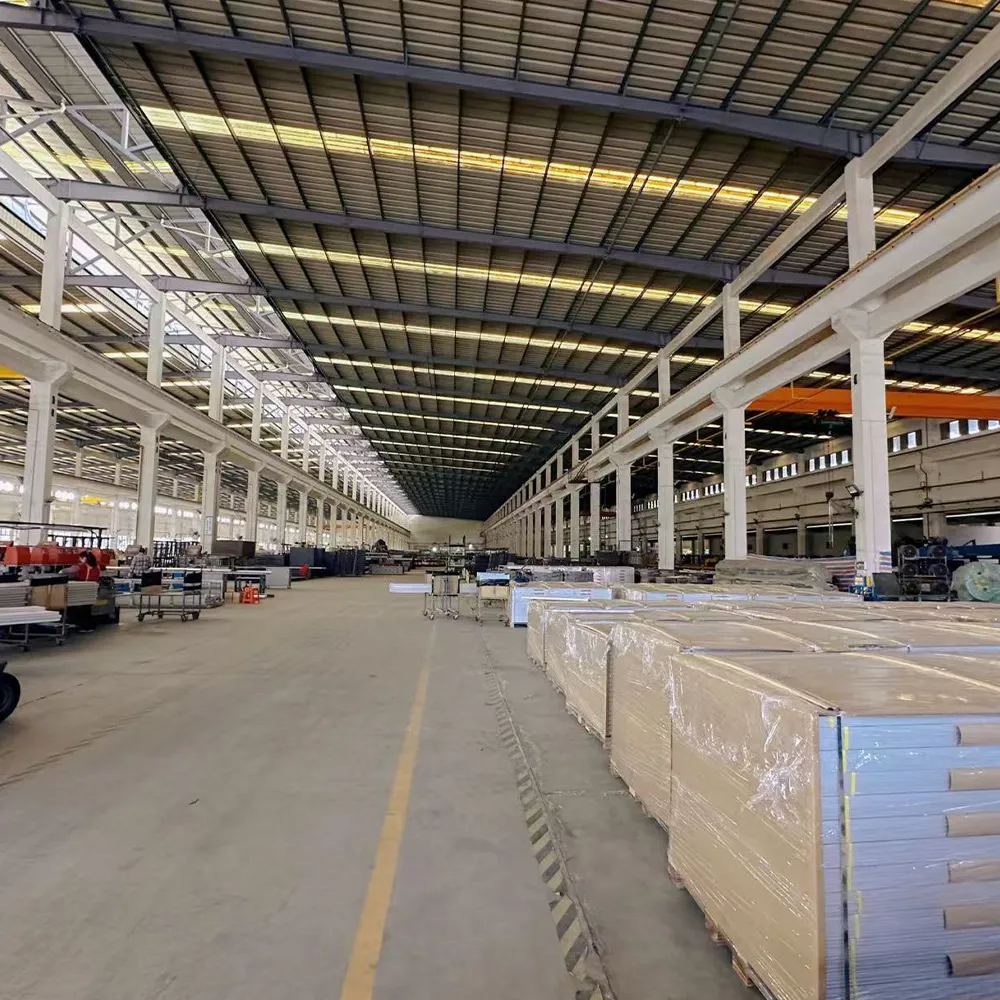 Large Batch Aluminium Solar Frame Profile Warehouse Inventory - Aluminium Extrusion Profiles - 佛山市偌木家居有限...