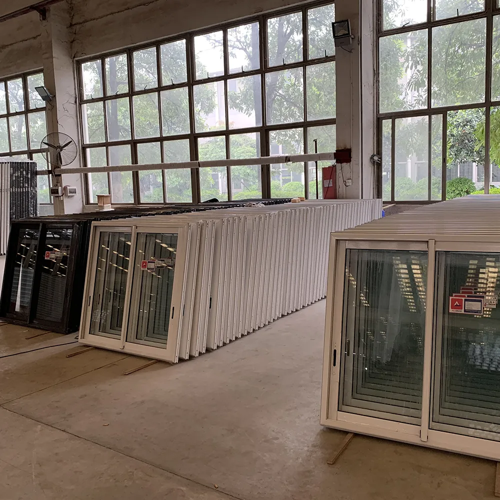 Juegos de puertas de aluminio con aislamiento, terminados y listos para su instalación</trp-post-contai...