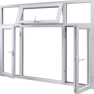 Thermal Break Combined Fixed & Awning Aluminium Window - Aluminium Extrusion Windows & Doors - 佛山市偌木家...