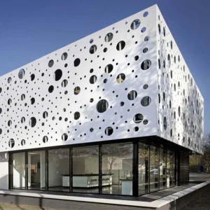 Random Perforated Carved Aluminium Exterior Wall Panel - Aluminium Extrusion Solid Panels - 佛山市偌木家居有限公司