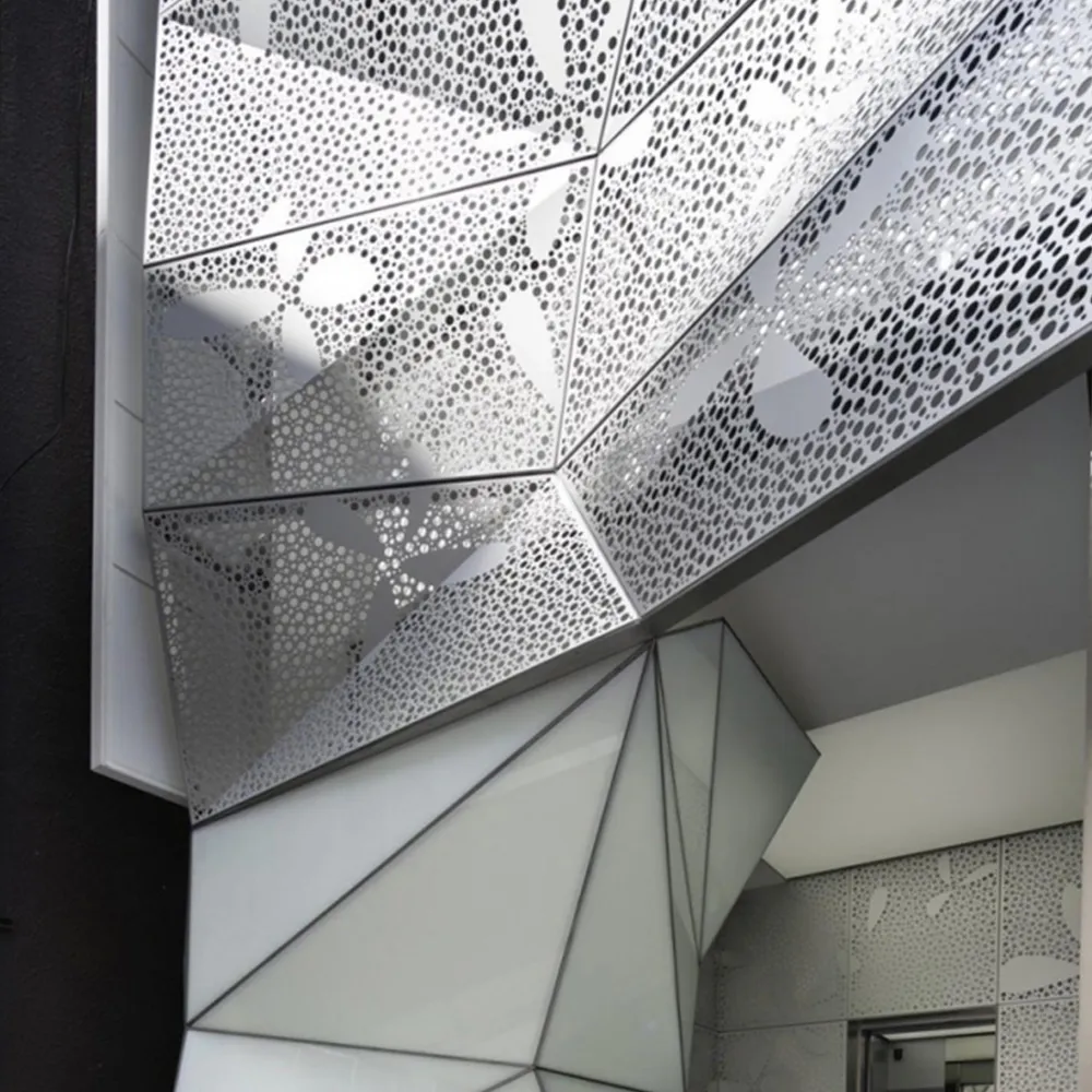 Irregular Hollow Carved Aluminium Wall Cladding Panel - Aluminium Extrusion Solid Panels - 佛山市偌木家居有限公司