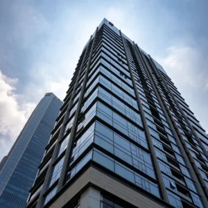 High-Rise Aluminium Hidden Frame Curtain Wall Section - Aluminium Extrusion Curtain Wall & Facade - 佛山市偌木家...