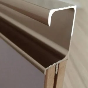 Edge Wrap Industrial Aluminium Extrusion Trim Profile - Aluminium Extrusion Profiles - 佛山市偌木家居有限公司
