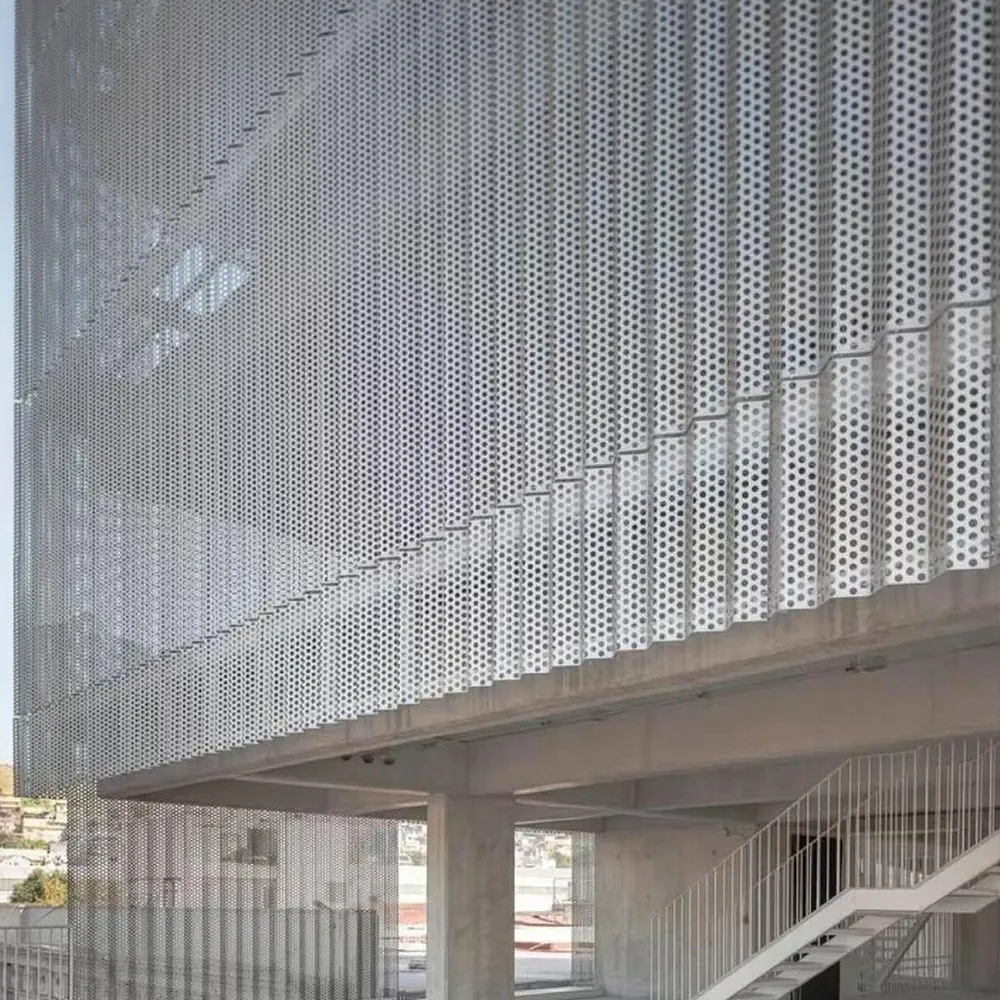 High Transmittance Screen Perforated Aluminium Panel - Aluminium Extrusion Solid Panels - 佛山市偌木家居有限公司